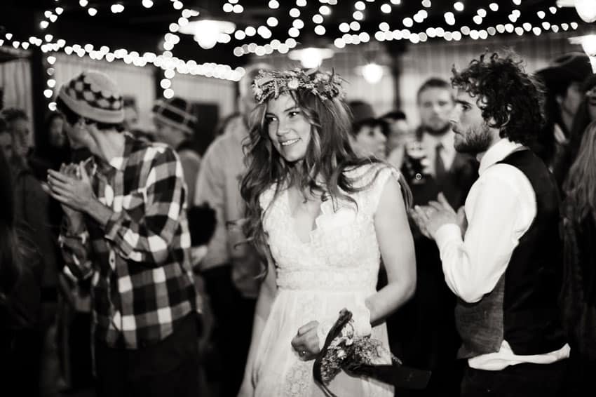 bride dancing