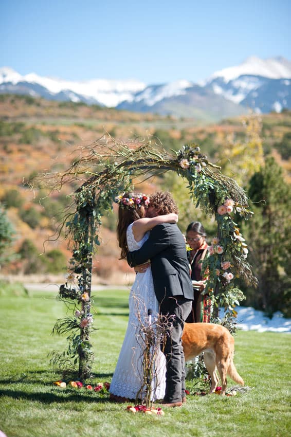 bride and groom