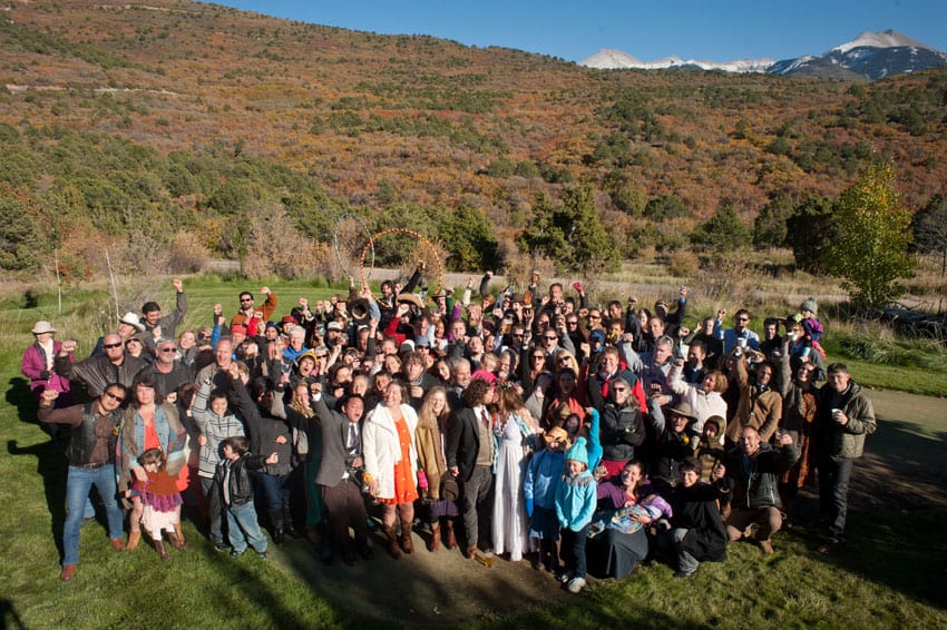 wedding group picture