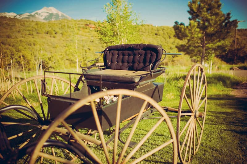 wedding carriage