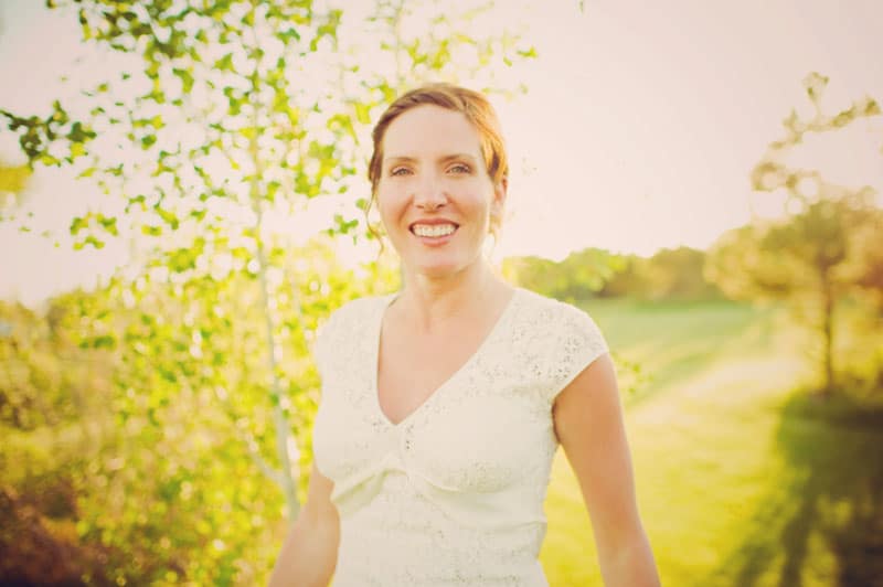 bride closeup